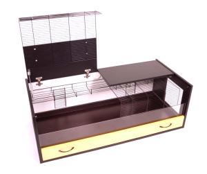 Terrarium dla kurczaków z podwójną klapą thumbnail